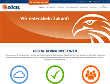 Tablet Screenshot of doegel.de